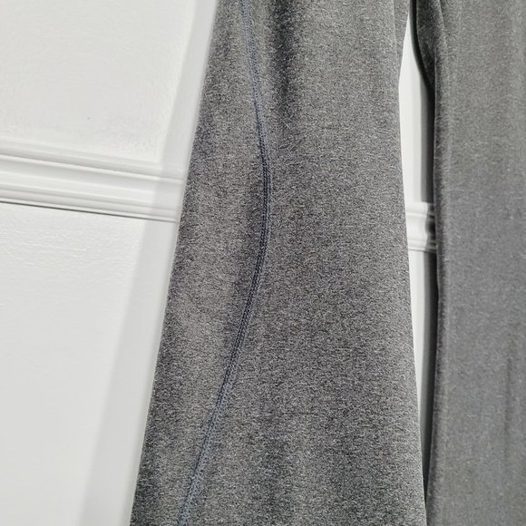 Adidas | Womens Climalite Athletic Leggings Gray Heathered Straight Leg Yoga XS - Picture 4 of 10